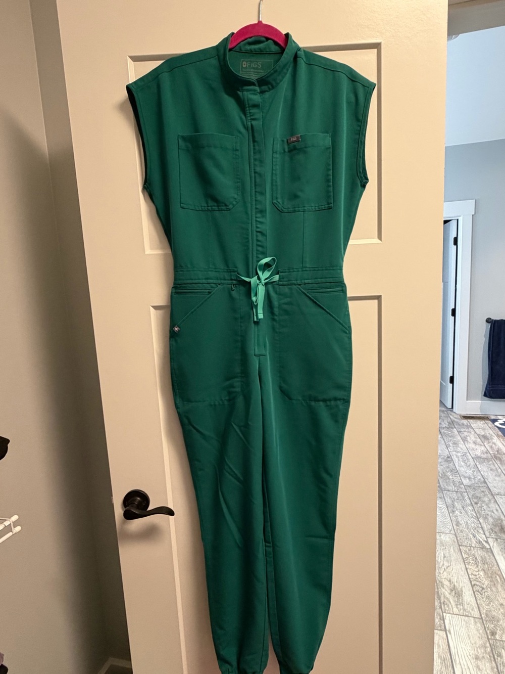 FIGS Hunter Green Rafaela Scrubjumpsuit